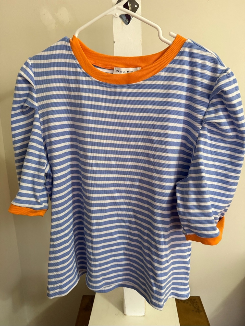 Rebecca Minkoff Puff Sleeve Top